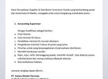 Lowongan Kerja Medan
