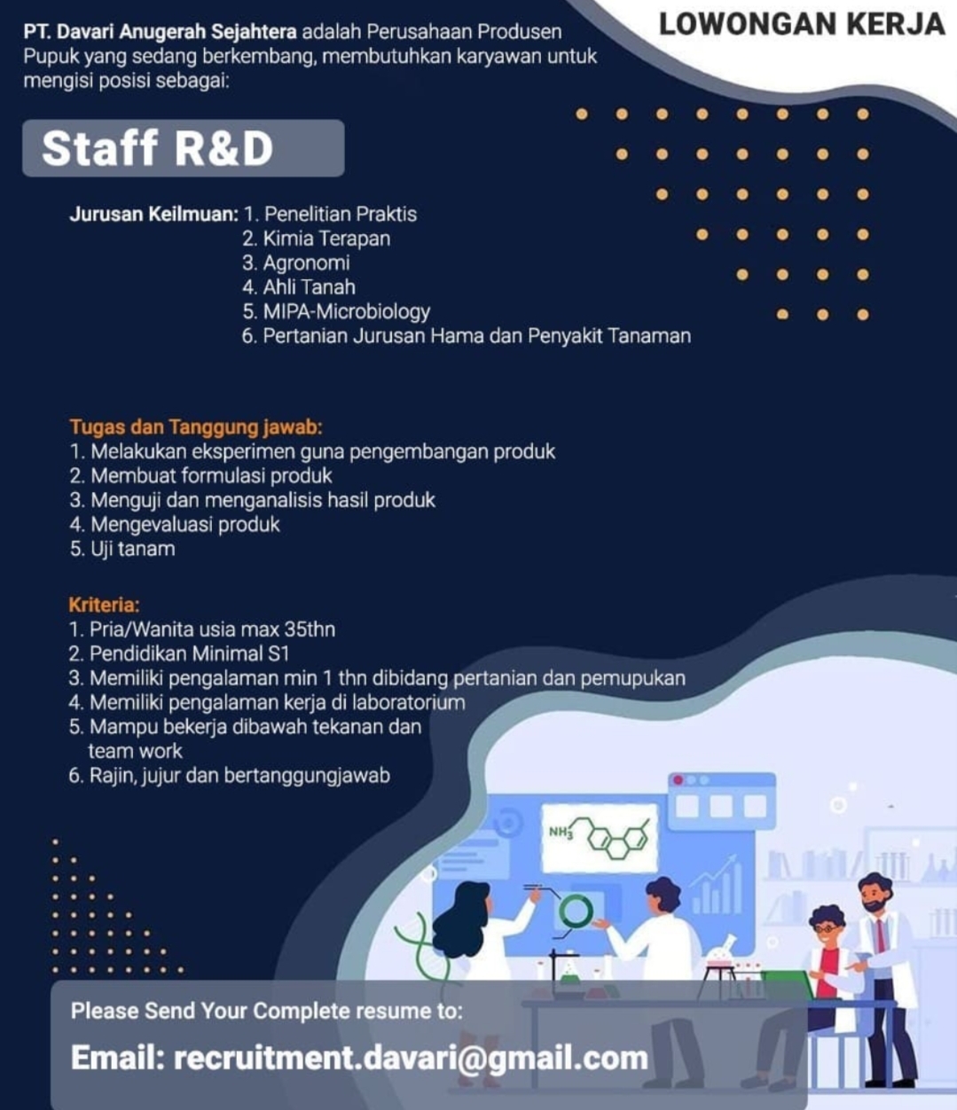 Lowongan Kerja Medan