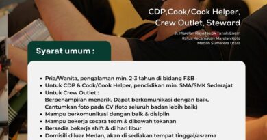 Lowongan Kerja SMA SMK Medan di Foresthree Coffee Mei 2025
