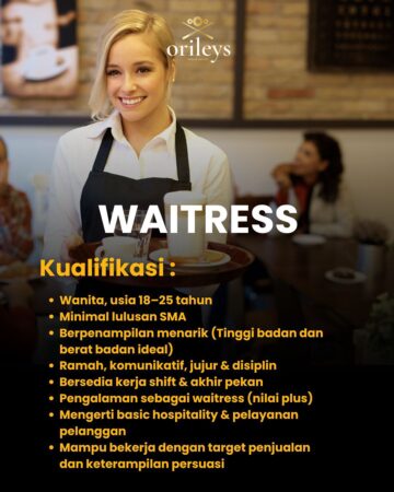 Lowongan Kerja Medan Juni 2025 – Walk In Interview Orileys Billiard & Cafe