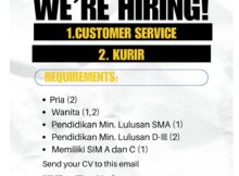 Lowongan Kerja Medan Agustus 2025 – PT Tiga Tiga Medan Buka Customer Service & Kurir